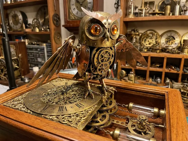 Steampunk Owl